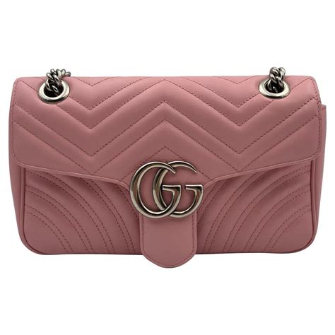 borsa gucci rosa marmont|gucci gg marmont mini.